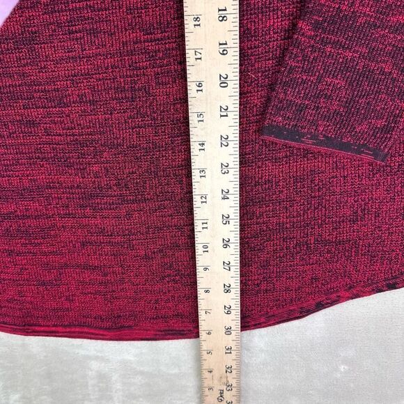 Karen Scott Sweater Women’s 2X Red Crewneck Striped NWT - Picture 7 of 7